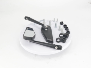 1 Pair Motorcycle Side mirror High Quality Honda Click Adjustable HD motor Side Mirror Foldable Universal