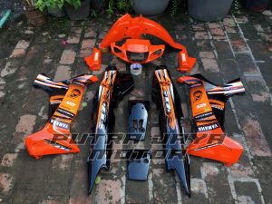 bodi fiz r petronas oren komplit kap f1zr cover bodi set fiz r petronas fullset stripping komplit lengkap murah