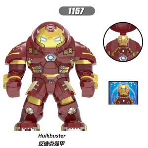 Hot Toys | Marvel Building Blocks Superhero Anti Hulk Mech Thanos Spider Man City Gift Venom Toy Childrens Birthday Gift