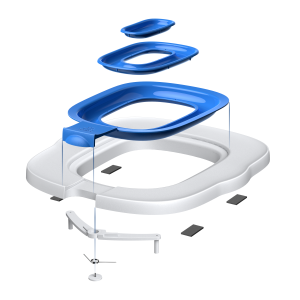 The fourth generation new environmentally friendly cat toilet trainer a cat environmentally friendly toilet