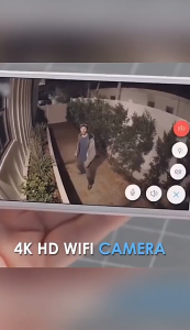 Smart Home Mini DV Cam HD Camera CCTV 1080P - A9 - Black