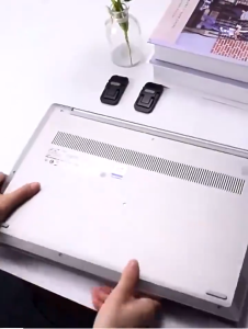 Mini Laptop Stand Invisible Riser Zinc Alloy Bracket Heightening Cooling Pad Portable Folding Base