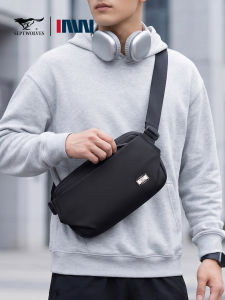 SEPTWOLVES | Mens Sporty Portable Crossbody Bag