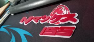 YAMAHA NMAX EMBLEM (2PCS  MAGKABILAAN )