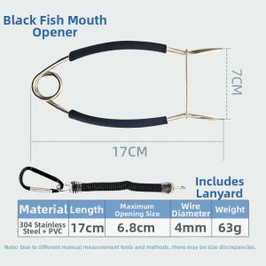 QIYUN OUTDOORS | Stainless Steel Fishing Hook Remover Deep Throat and Frog Catching Tool