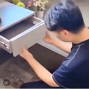 2PCS Drawer Fasteners Clamps Jig Cabinet Tool Home Accessories Steel Drawer Front Panel drawer installation clamp Tool