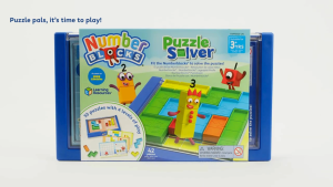 Learning Resources Numberblocks Puzzle Solver by hand2mind- Age 3+ Math Numbers