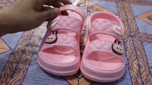 FENTINA Sandal Anak Perempuan Sandal Jelly Anak Baim Labubu Sandal Anak Cewek Fuji Anti-selip