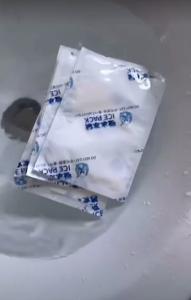 100PCS Reusable gel Ice Bag 100ml/200ml/300ml/400ml ice pack for Food Storage