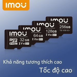 Imou SD thẻ tốc độ cao 32G 64G khả năng thích ứng cao 128g 256G Khả năng tương thích cao độc quyền MicroSDXC thẻ cho giám sát