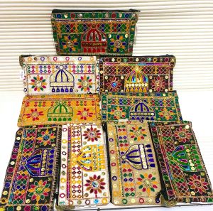 Dompet Pakistan KUBAH Mesjid Oleh2 haji 22x11cm 1 PC