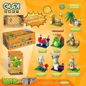 JIXIN | PvZ Blind Box Assembling Toy Model