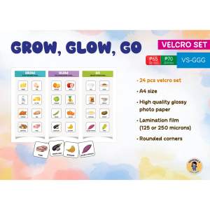 Interactive Velcro Worksheet | Busy Book - Go Grow Glow