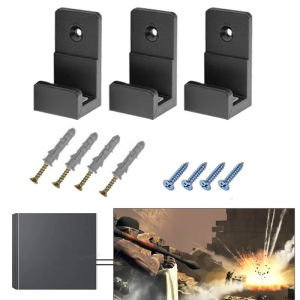 Wall Mount สําหรับ PS4 คอนโซลสําหรับ PlayStation 4 จัดเก็บโฮสต์ Rack Hook สําหรับ PS4 Pro/Slim อุปกรณ์เสริม