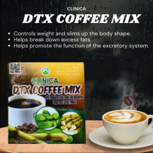 CLINICA DTX COFFEE MIX 10 SACHETS IN 1 BOX