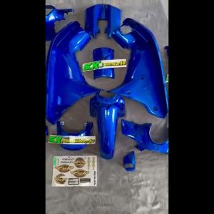 ชุดสีน้ำเงิน ABS ด้วย 13 ชิ้น ถุงเกอร์ พร้อมสติกเกอร์ สีดรีมซูปเปอร์คัฟหลัก (ไฟเหลี่ยม) ชุดใหญ่เต็มคันงาน สำหรับการเครื่องมือที่ต้องการความสะอาดและความยืดหยุ่น