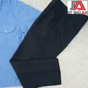 [Từ 55-80kg] Quần Đồng Phục Bảo Vệ (không phụ kiện) Chất Vải Đẹp Dày Dặn Thấm Hút Mồ Hôi Nón Bảo Vệ (Sao)