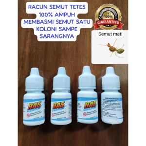 Paket Hemat 4pcs Obat Tetes Pembasmi Semut Ras Super Ampuh Cairan racun semut Paling Efektif