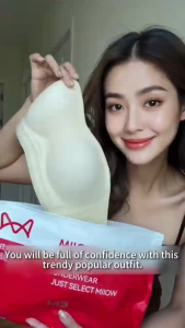 Miiow bra for women Wireless Bra Seamless Breathable Push-Up Strapless Bra - Anti-Exposure & Non-Slip
