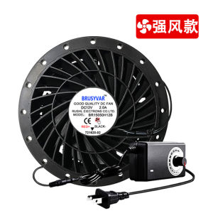 Air Purifier Filter Core Home DIY Formaldehyde Removal Fog Virus round Cooling Fan 220V to 12V Speed Regulation Computer Hardware