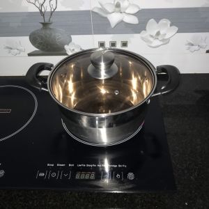 Nồi Inox 304 Cao Cấp Đáy Dày 24cm Nhập Khẩu