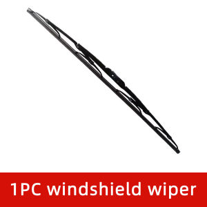 PINMOAP Car Iron Frame Wiper Blade 9mm J Hook Universal Front Windshield Wiper Replacement Rubber Blade Auto Parts Accessories
