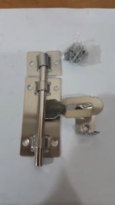 Grendel Overval YSK 4inch & Grendel Pintu Stainless Steel