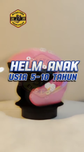 Helm Anak Anak Cewek Helem Helm SNI Pink Perempuan Motif HELLO KITTY Umur 5 6 7 8 9 dan 10 tahun