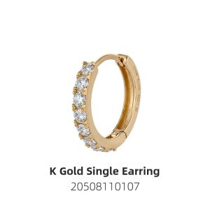 YIPIEYINA | Shiny Zircon Row Design Earring 1 piece