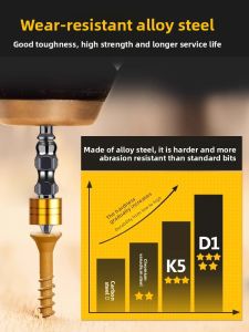 LECAN | Magnetic Anti-Slip High-Hardness Cross Electric Screwdriver Set
