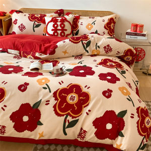 Bridal Red Bedding Set