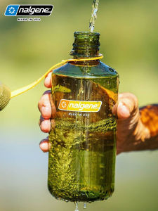 Nalgene ถ้วยน้ำกีฬาแบบพกพาสำหรับผู้ชาย ความจุขนาดใหญ่ 1L ถ้วยน้ำสำหรับออกกำลังกายกลางแจ้ง ถ้วยน้ำแบบพกพาสำหรับฤดูร้อน