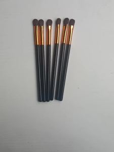 Bộ 6 Cọ Trang Điểm Mắt Chuyên Nghiệp - Cọ Trộn Phấn Mắt Mềm Mại Cọ Lông Mày Dụng Cụ Làm Đẹp Đa Năng Lông Ngựa