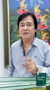 สาหร่ายสไปรูริน่าสกัด สายพันธุ์พลาเทนซิส เก้าแสนหอม เซท 2 ขวด