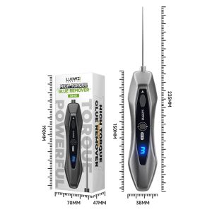 LUOWEI GR01 Electric Glue Remover 200W High-Torque for Phone Tablet LCD Screen Glue Removal Type-C Port Adhesive Cleaning Tools