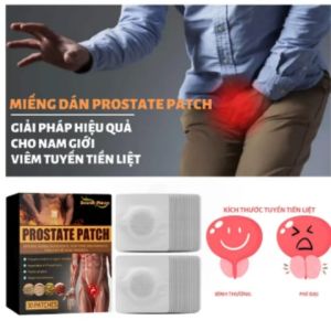 30 Miếng Dán Giảm Phì Đại Chống Viêm Tuyến Tiền Liệt South Moon Giúp Bàng Quang Khỏe Mạnh (30 miếng)