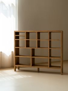 NONG HOME | Retro Solid Teak Bookshelf
