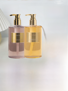 Erlin Aromatherapy Bath Gel Long Lasting Fragrance Moisturizing Woodenscent Night Cherry Blossom Starry Sky Moisturizing Bath Lotion