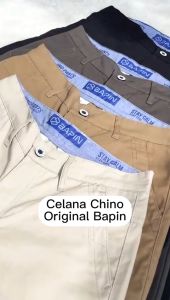 Celana Chino Chinos Pria Non Strech BAPIN 27 - 42