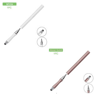 2in1 Stylus Pen Universal Drawing Tablet Capacitive Screen Touch Pens for Mobile Android Phone Smart Pencil Accessories
