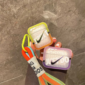 CrashStar เคสซิลิโคนแฟชั่นทรงสี่เหลี่ยมจัตุรัสแบบนิ่มใสสำหรับหูฟัง AirPods Pro 2/3/4/5 | หูฟังบลูทูธไร้สาย 12 หุ้น AirPods 1/2/3/4/5 InPods ชุดหูฟังที่รวมถึงฝากขายดี