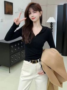 Kaka Womens Fleece Lined Zipper Fit Hoodie T-Shirt American Street Style Versatile Comfortable Cotton Polyester Blend Long Sleeve