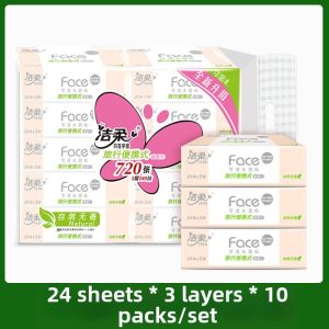 C&S | Portable Baby-Friendly Tissue 3-Ply 24 Sheets