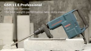 BOSCH GSH 11 E Professional Demolition Hammer with SDS max 06113168K0