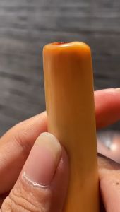 pipa gg asli lokal lawasan panjang 17cm cristal mulus murni bening