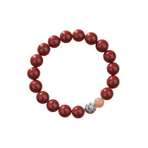 White Deer Crystal Bracelet Womens Colorful Protective Titanium Gift for Girlfriend Fashion Jewelry Silver Plating Gemstone