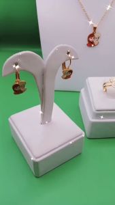 Set Perhiasan Anak Perempuan Elsa Anna & Titanium Tidak Berkarat