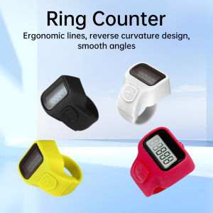 Electronic LED Counter Digital Finger Clicker Handheld Ring Click Lap Counter Event Clicker Finger Counters Golf Lap Counting