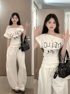 XIANGBAIWEI | Spicy Sweet American Style T-Shirt