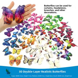 Butterfly Refrigerator Magnet Insect Decorative Toy for Childrens Education